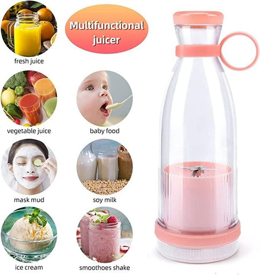 MIXEN Fresh Juice Portable Blender 350ML Smoothie Blender Bottle